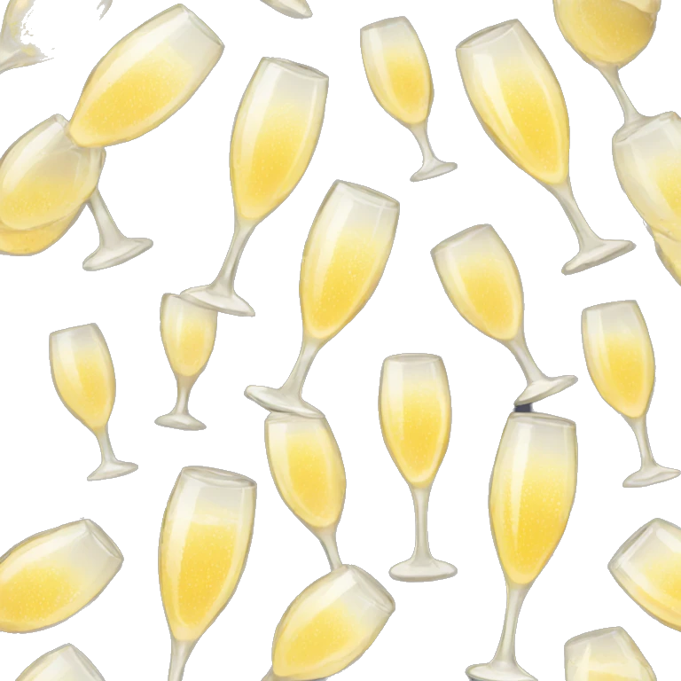 champagne toast emoji