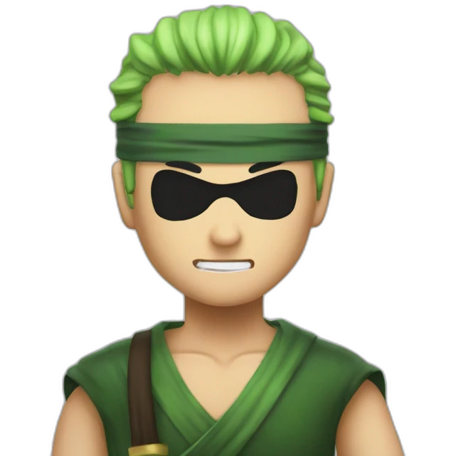 Roronoa zoro emoji