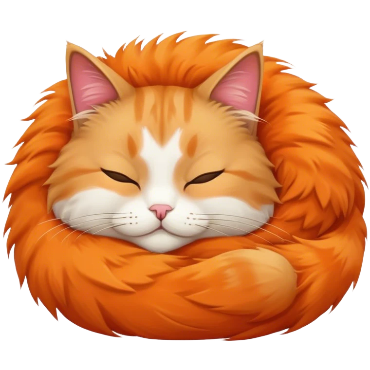 cat sleeping  emoji