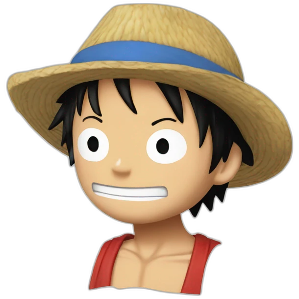 one piece luffy emoji