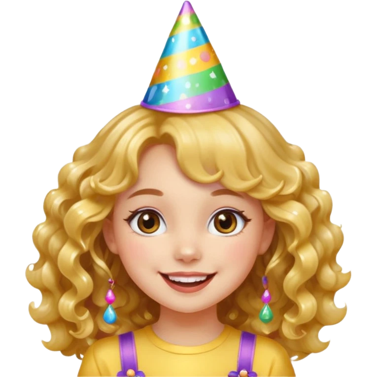 หน้า: กลมเล็ก
ตา: ใสประกายซน
ปาก: ยิ้มกว้าง
ผิว: ใสฉ่ำ
ผิวขาว
ทรงผม: ลอนฟู ติดกิ๊บวิบวับ
✨ playful party girl
ขอสวยๆ emoji