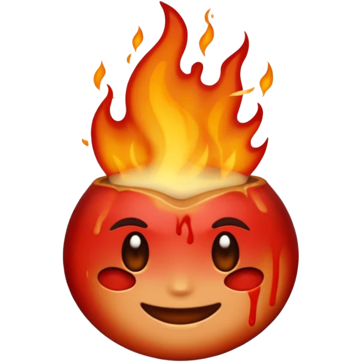 brûlure emoji