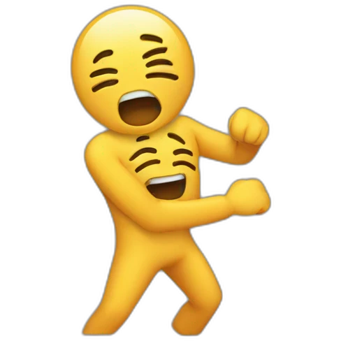 Emojis qui pleure et qui dab emoji