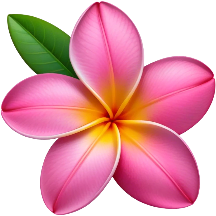 Plumeria  emoji