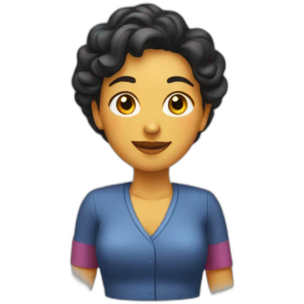 Vendedora emoji