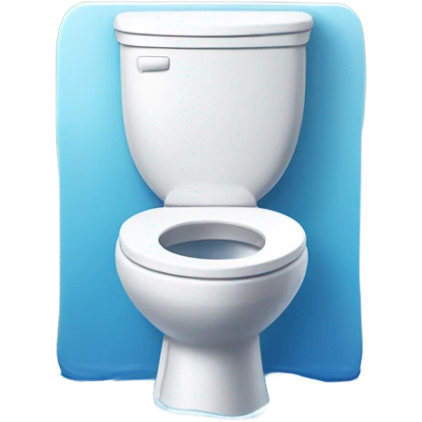 Popping on toilet emoji