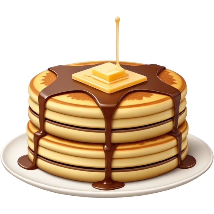Cinematic Realistic Martabak Manis Dessert Emoji, depicted as a thick, sweet pancake filled with chocolate, cheese, and condensed milk rendered with detailed textures and vibrant, indulgent lighting. emoji