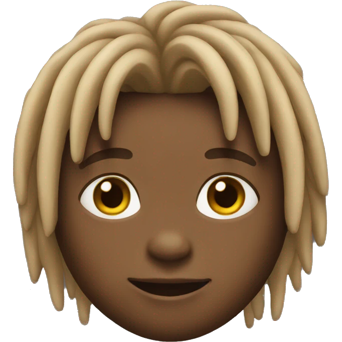 black boy with dreads emoji