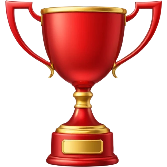 red prize cup  emoji