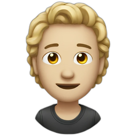 high friend with joint emoji