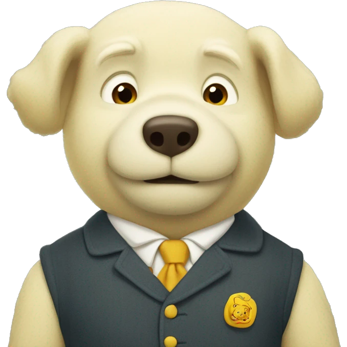 Rupert the bear emoji
