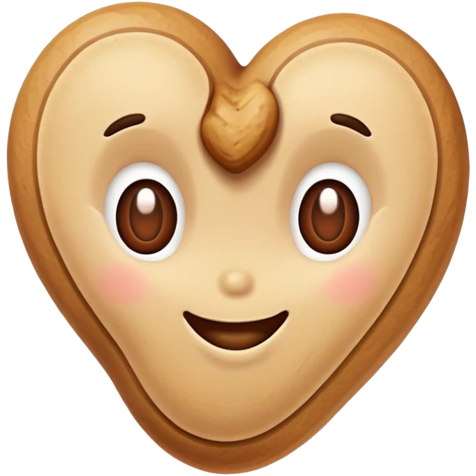 peanut with heart eyes emoji