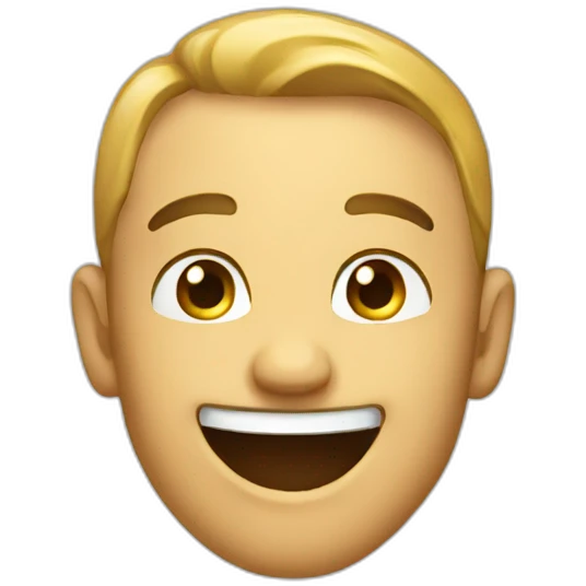 pointing smiling emoji