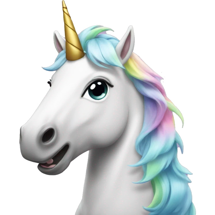 celebrating unicorn emoji