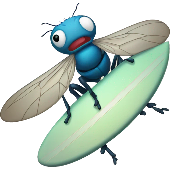 fly banner surf emoji