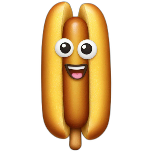 corn dog emoji