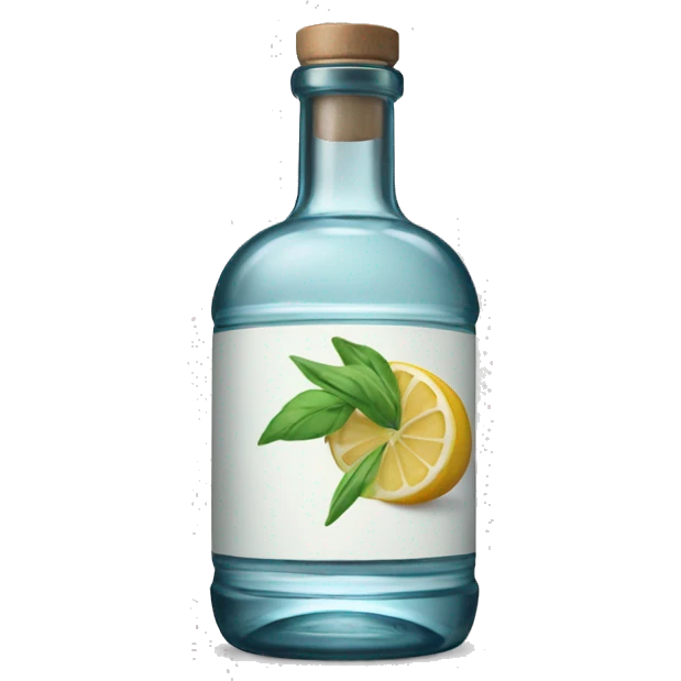 bottle of gin  emoji