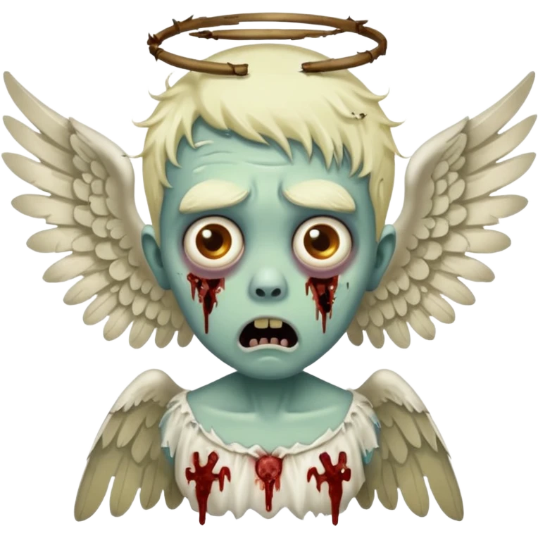 suprised zombieangle emoji