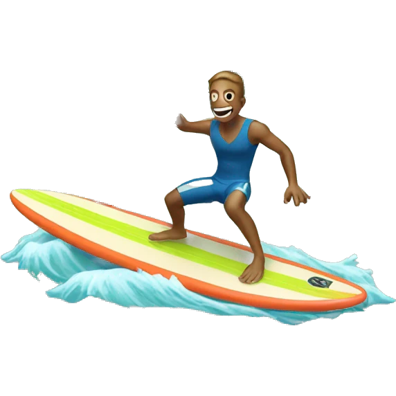 Surfing money  emoji