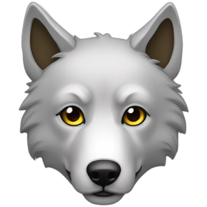 Loup moto emoji