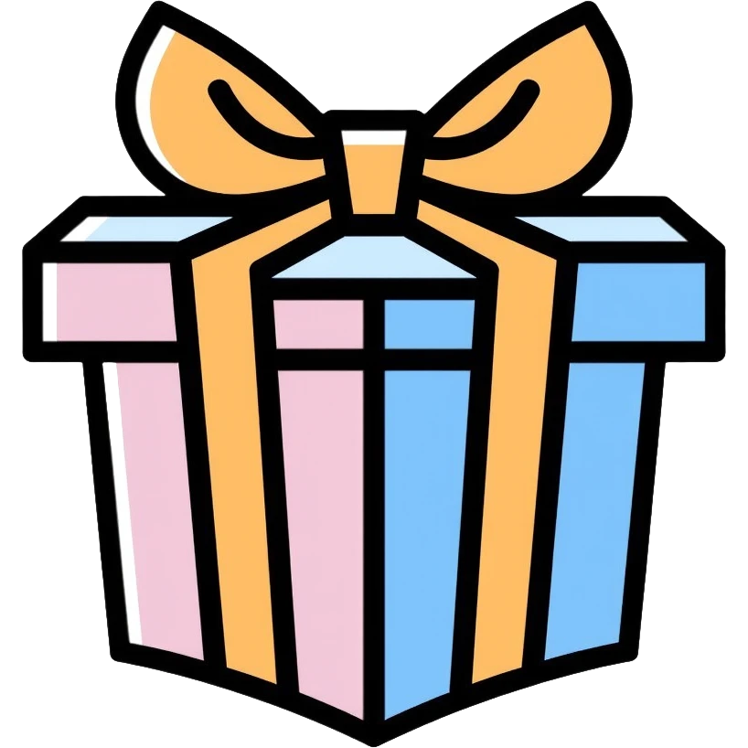 birthday present box emoji