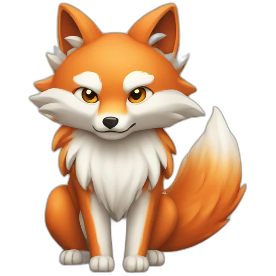 nine tailed fox emoji