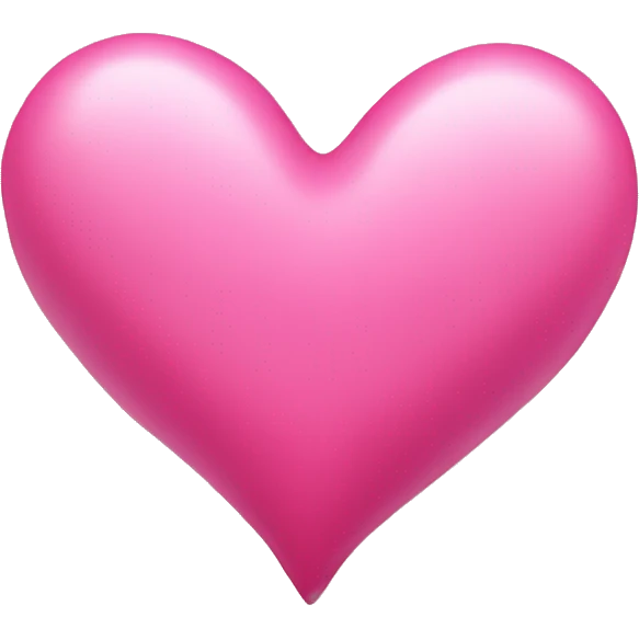Pink heart emoji