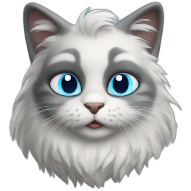 Smurf cat emoji
