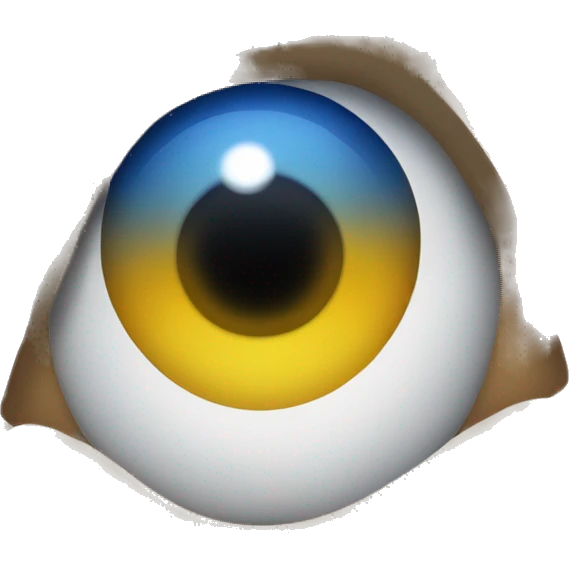 Occhi blu innamorati emoji