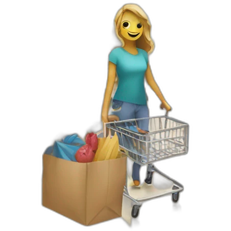 Shopping emoji
