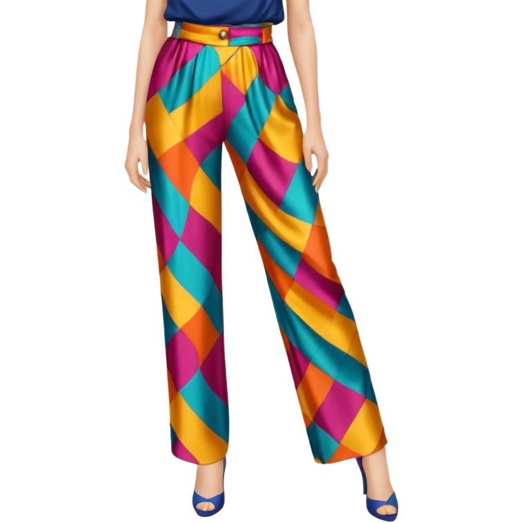 fashion patterned trouser emoji