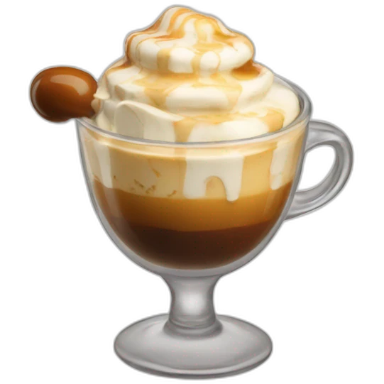 Affogato emoji
