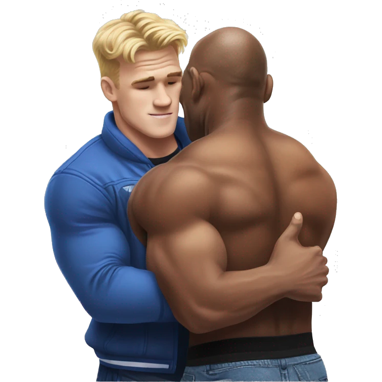 jake paul hugging mike tyson emoji