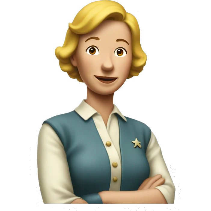  tintin y esa mujer  emoji