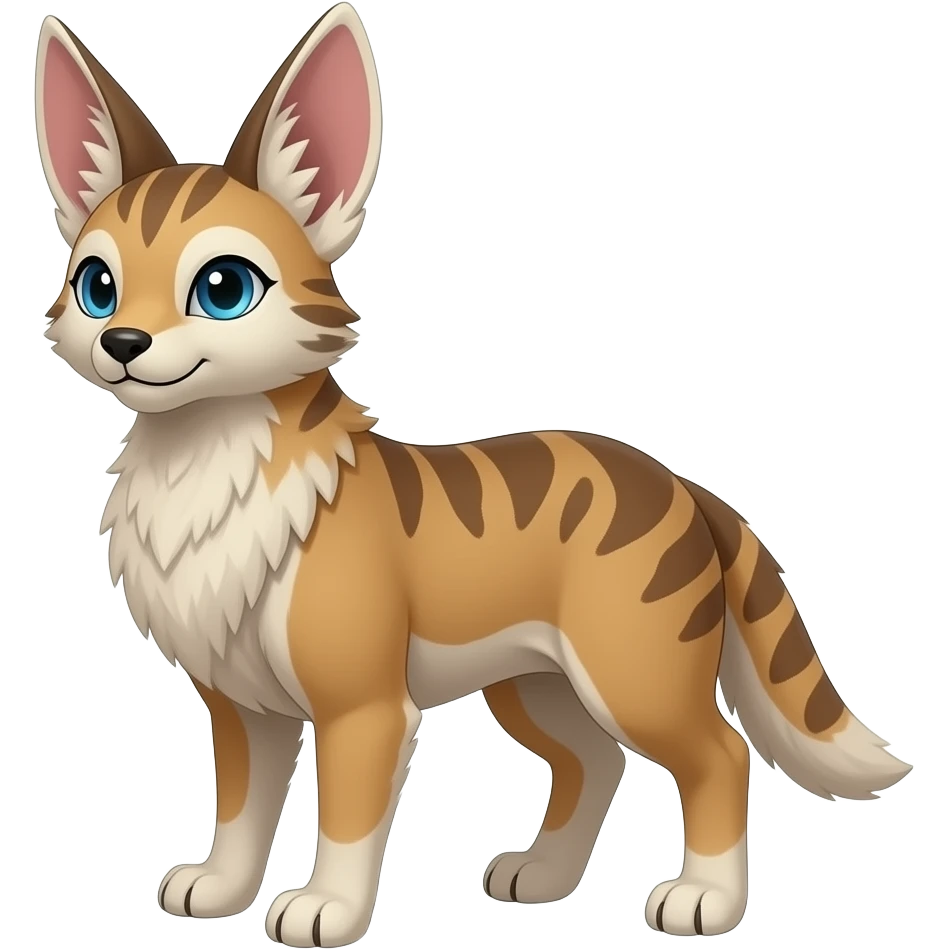 Terenry-Trico-Teto-fusion-hybrid-animal-creature with long ears emoji