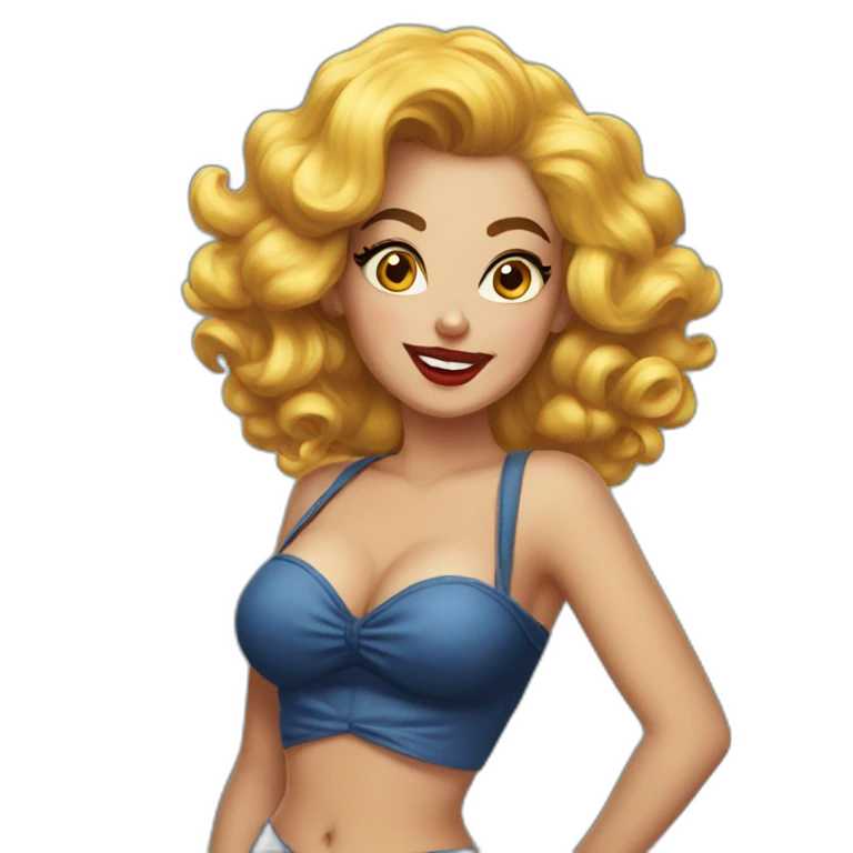 pinup emoji