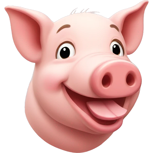 Pig Smiling  emoji