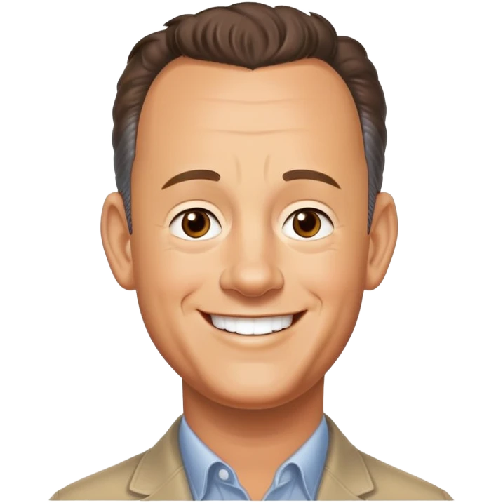 Tom hanks says thanks emoji