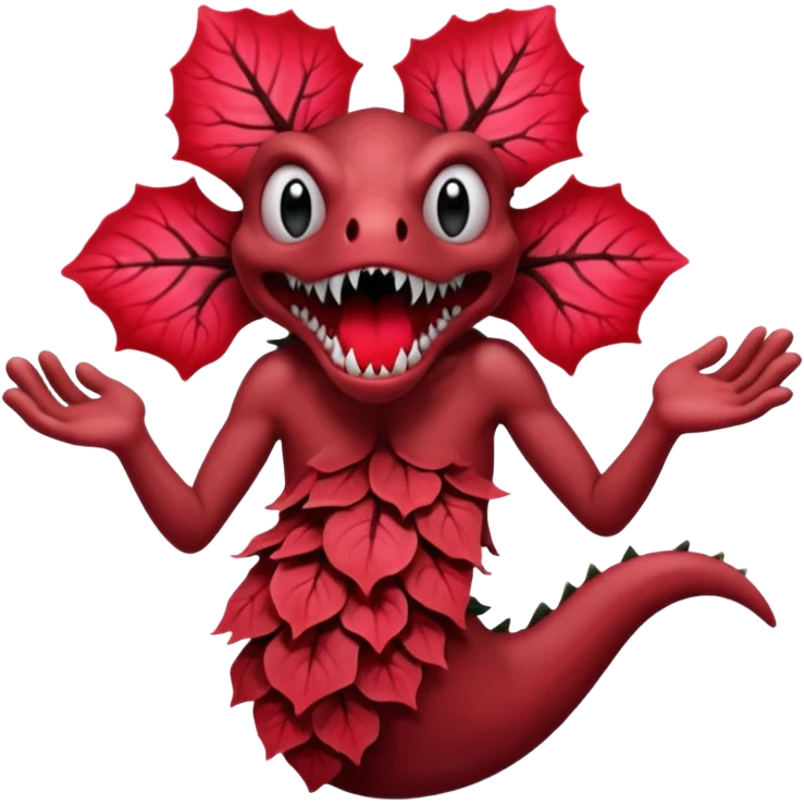 La flor del demogorgon emoji