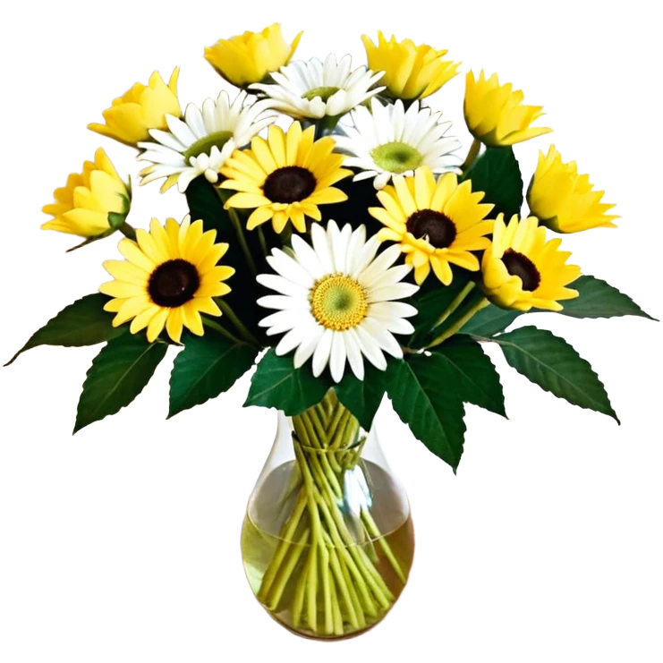 букет из ромашек emoji