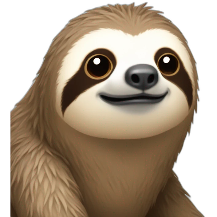 sloth looking emoji