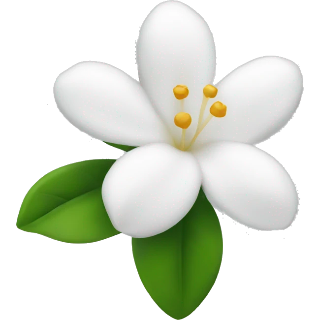 Jasmine flower emoji