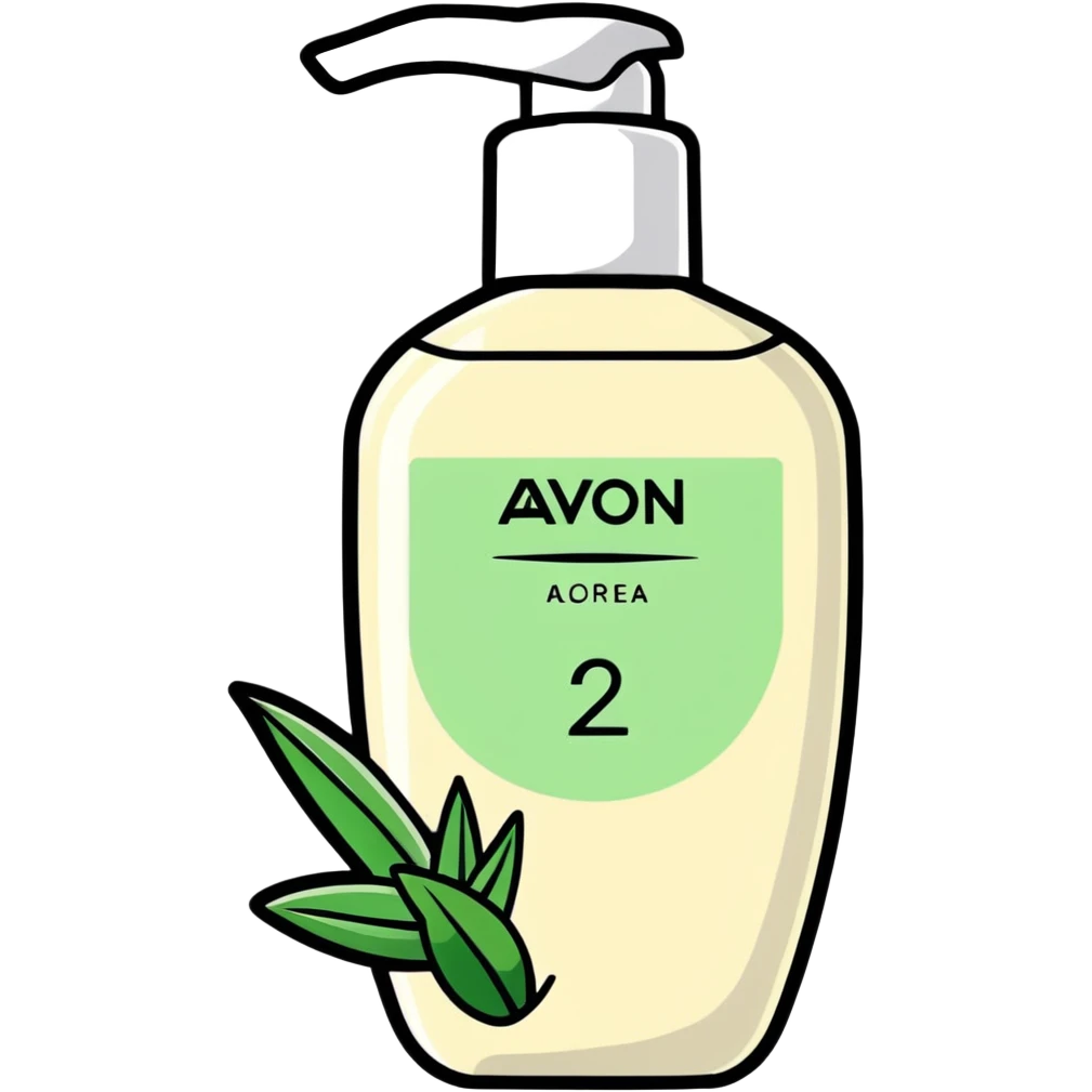 AVON hand lotion with aloe vera emoji