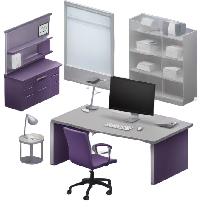 business purple emoji