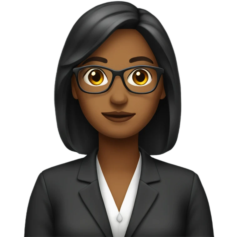 Lawyer owner female emoji