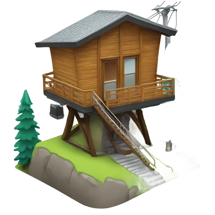 Ski lift cabin emoji