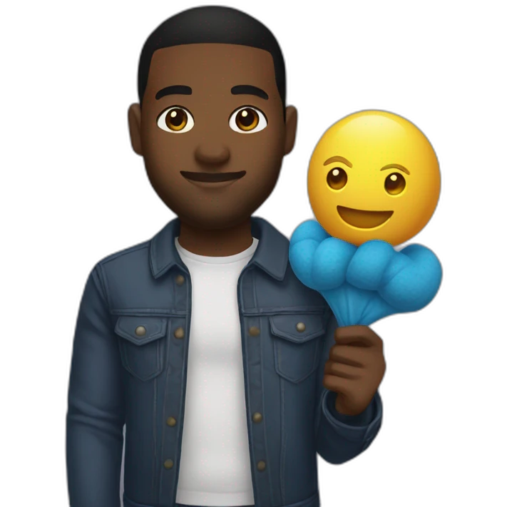 MKBHD holding an iJustine plushie emoji