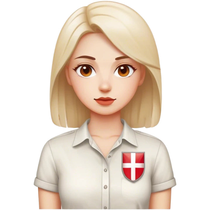 woman with polish flag emoji