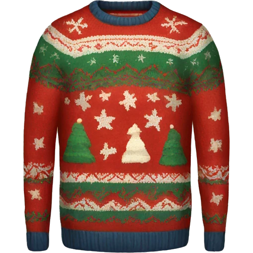 Christmas sweater  emoji