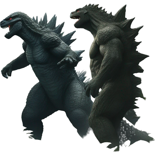 Godzilla vs kong emoji